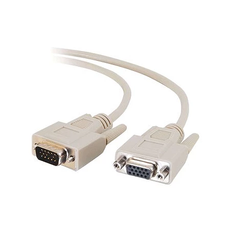 C2G Economy - Cable alargador VGA - HD-15 (VGA) (M) a HD-15 (VGA) (H)