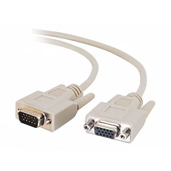 C2G Economy - Cable alargador VGA - HD-15 (VGA) (M) a HD-15 (VGA) (H)