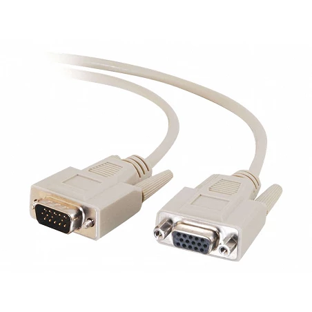 C2G Economy - Cable alargador VGA - HD-15 (VGA) (M) a HD-15 (VGA) (H)