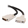 C2G - Cable alargador DVI - enlace doble - DVI-I (M) a DVI-I (H)