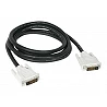 C2G - Cable DVI - enlace doble - DVI-D (M) a DVI-D (M)