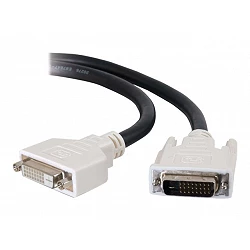 C2G - Cable alargador DVI - enlace doble - DVI-D (M) a DVI-D (H)