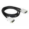 C2G - Cable DVI - enlace simple - DVI-I (M) a DVI-I (M)