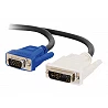 C2G - Cable VGA - DVI-A (M) a HD-15 (VGA) (M)