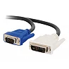 C2G - Cable VGA - DVI-A (M) a HD-15 (VGA) (M)