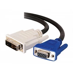 C2G - Cable alargador VGA - DVI-A (M) a HD-15 (VGA) (H)