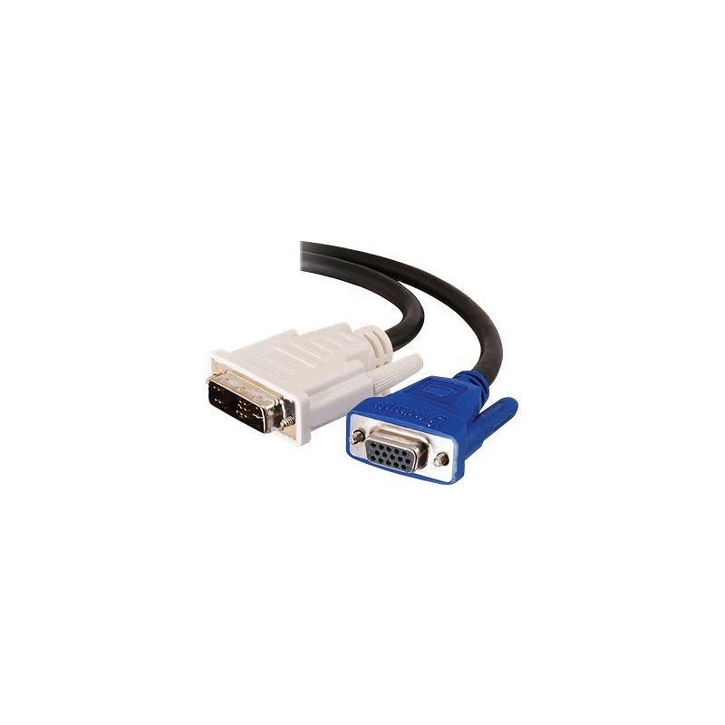 C2G - Cable alargador VGA - DVI-A (M) a HD-15 (VGA) (H)