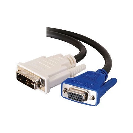 C2G - Cable alargador VGA - DVI-A (M) a HD-15 (VGA) (H)