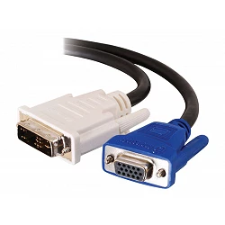 C2G - Cable alargador VGA - DVI-A (M) a HD-15 (VGA) (H)