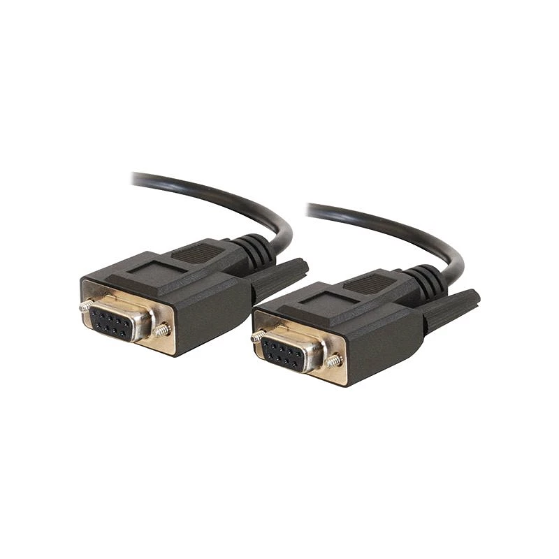 C2G - Cable serie - DB-9 (H) a DB-9 (H) - 3 m