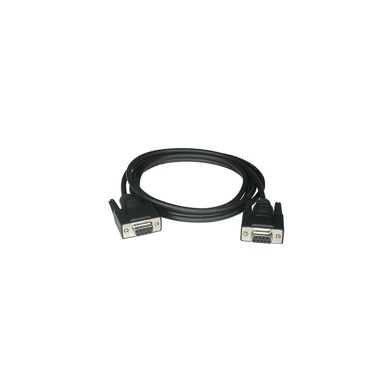 C2G - Cable de módem nulo - DB-9 (H) a DB-9 (H)