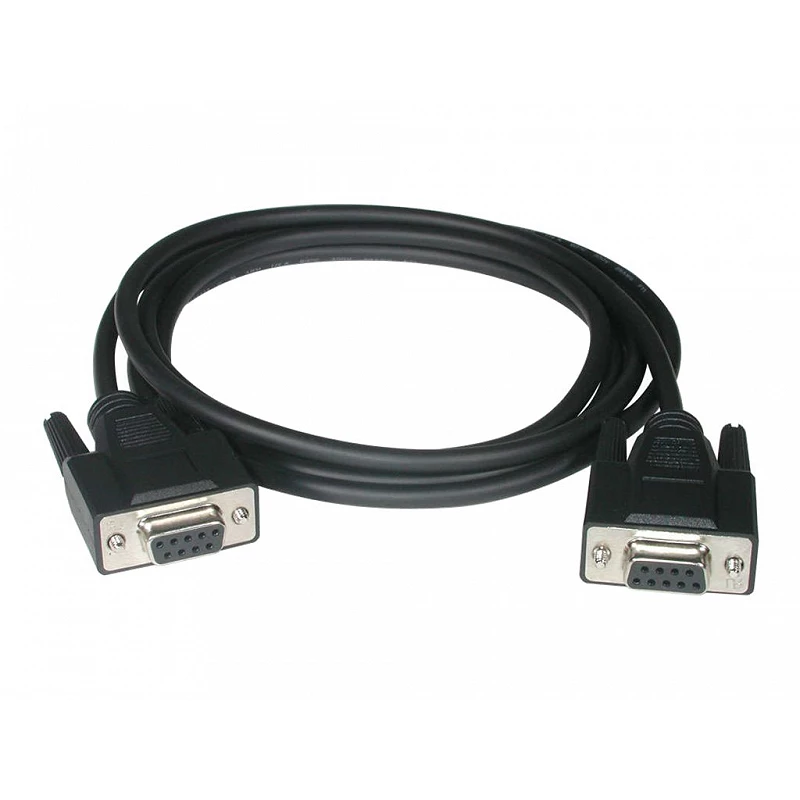 C2G - Cable de módem nulo - DB-9 (H) a DB-9 (H)