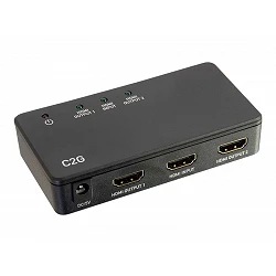 C2G 2-Port HDMI Splitter 4K30 - Separador de vídeo/audio