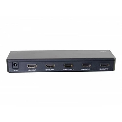 C2G 4-Port HDMI Splitter 4K30 - Separador de vídeo/audio