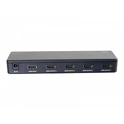 C2G 4-Port HDMI Splitter 4K30 - Separador de vídeo/audio