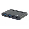 Legrand - Hub - 2 x SuperSpeed USB 3.0 + 1 x USB-C + 1 x USB-C (suministro de energía)