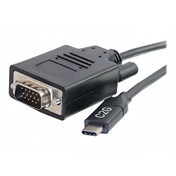 C2G 0.9m (3ft) USB C to VGA Adapter Cable