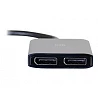 C2G DisplayPort 1.2 to Dual DisplayPort MST Hub