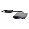 C2G DisplayPort 1.2 to Dual DisplayPort MST Hub