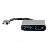 C2G Mini DisplayPort 1.2 to Dual HDMI MST Hub