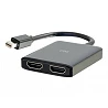 C2G Mini DisplayPort 1.2 to Dual HDMI MST Hub