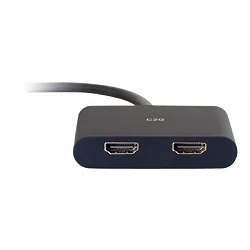 C2G DisplayPort 1.2 to Dual HDMI MST Hub - Interruptor de vídeo/audio