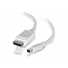 C2G 2m Mini DisplayPort to DisplayPort Adapter Cable 4K UHD