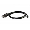 C2G 3m Mini DisplayPort to DisplayPort Adapter Cable 4K UHD