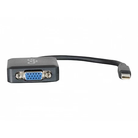 C2G 20cm Mini DisplayPort to VGA Adapter - Thunderbolt to VGA Converter M/F