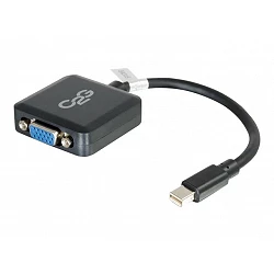 C2G 20cm Mini DisplayPort to VGA Adapter - Thunderbolt to VGA Converter M/F