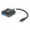 C2G 20cm Mini DisplayPort to VGA Adapter - Thunderbolt to VGA Converter M/F