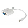 C2G 20cm Mini DisplayPort to VGA Adapter - Thunderbolt to VGA Converter M/F