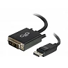 C2G 1m DisplayPort to Single Link DVI-D Adapter Cable M/M