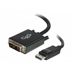 C2G 1m DisplayPort to Single Link DVI-D Adapter Cable M/M