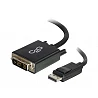 C2G 1m DisplayPort to Single Link DVI-D Adapter Cable M/M