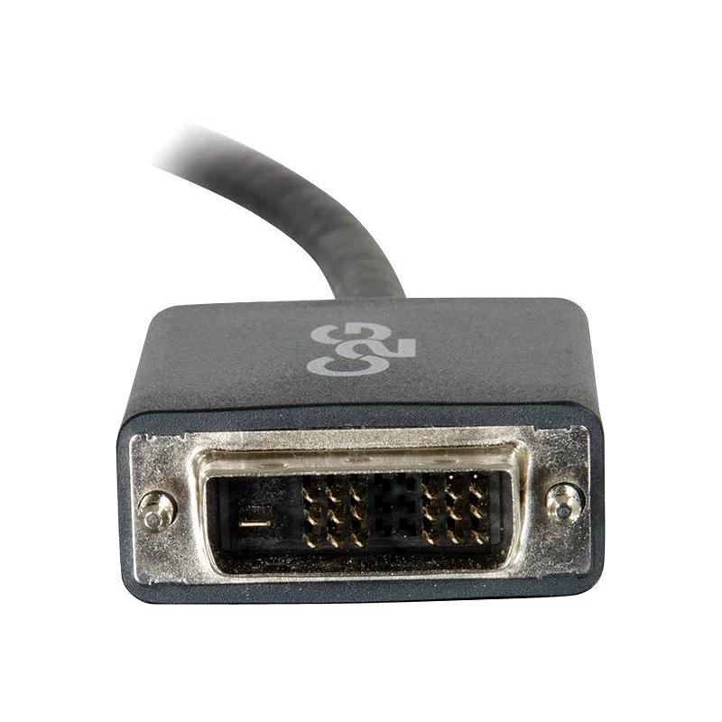 C2G 2m DisplayPort to Single Link DVI-D Adapter Cable M/M