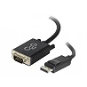 C2G 2m DisplayPort to VGA Adapter Cable - DP to VGA