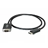 C2G DisplayPort Male to VGA Male Adapter Cable