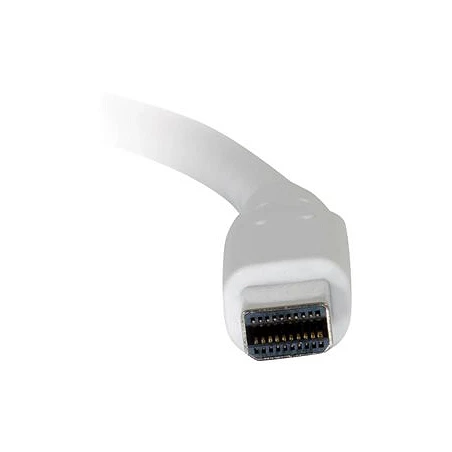 C2G 2m Mini DisplayPort Cable 4K UHD M/M - White