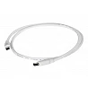 C2G 2m Mini DisplayPort Cable 4K UHD M/M - White