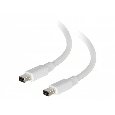 C2G 3m Mini DisplayPort Cable 4K UHD M/M - White