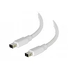 C2G 3m Mini DisplayPort Cable 4K UHD M/M - White