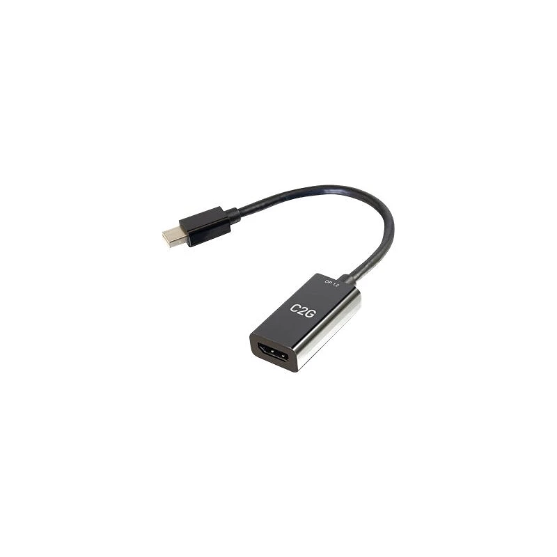 C2G 8in Mini DisplayPort Male to HDMI Female Passive Adapter Converter