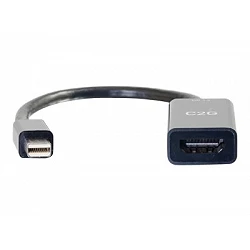 C2G 8in Mini DisplayPort Male to HDMI Female Passive Adapter Converter