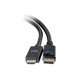 C2G 3ft DisplayPort Male to HDMI Male Passive Adapter Cable