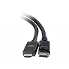 C2G 3ft DisplayPort Male to HDMI Male Passive Adapter Cable