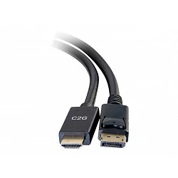 C2G 3ft DisplayPort Male to HDMI Male Passive Adapter Cable