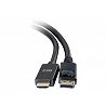 C2G 3ft DisplayPort Male to HDMI Male Passive Adapter Cable