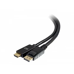 C2G 6ft DisplayPort Male to HDMI Male Passive Adapter Cable