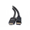 C2G 10ft DisplayPort Male to HDMI Male Passive Adapter Cable